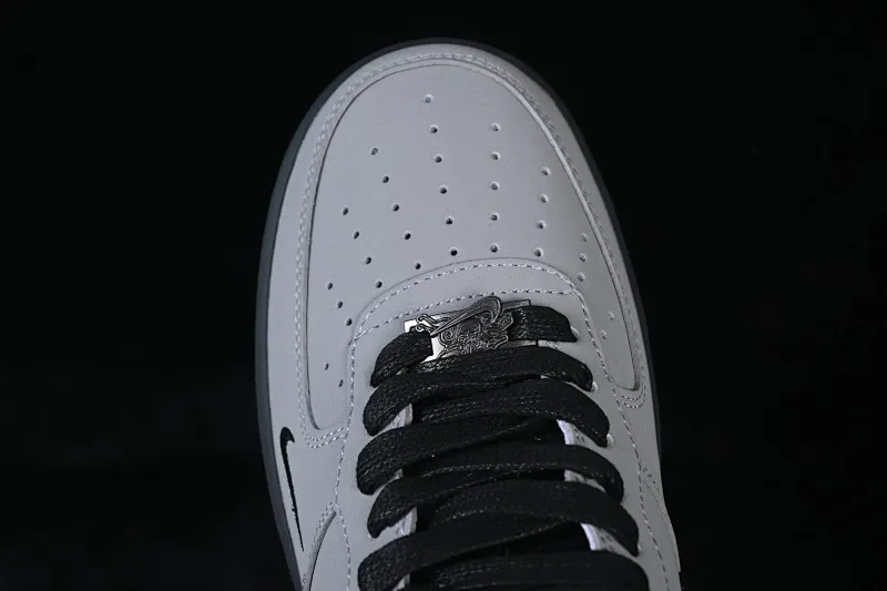 All categories Nk Air Force 1 Air Force series Nk Air Force 1 Low Air Force low top Nike Air Force 1'07 Low Year of the Horse limited edition Gray gray shadow Air Force 1 low top casual sneakers IH1401-100